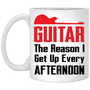 Guitar Afternoon 11 oz. White Mug 2