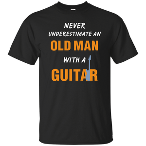 Old Man with Guitar 2 T-Shirt