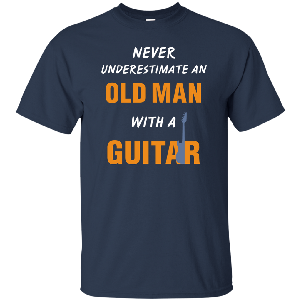 Old Man Guitar T-Shirt – Guitar Tees