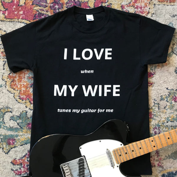 I LOVE (when) MY WIFE (your text)